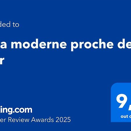Villa Moderne Proche De La Mer 马尼尔瓦 外观 照片